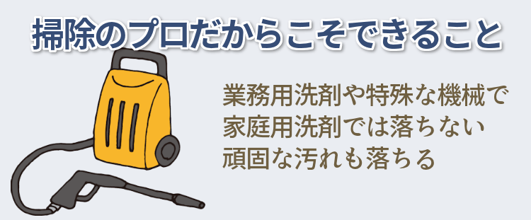 普通では落ちない重度の汚れ