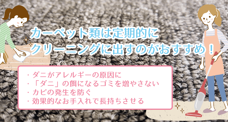 クローズアップしたカーペット