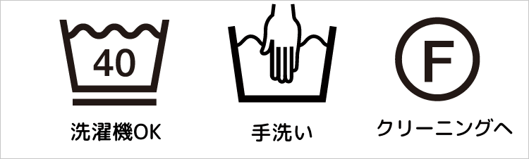 最低限覚えておきたい3つの洗濯表示