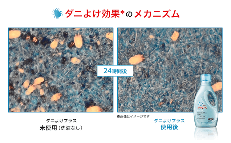 アリエール【ダニ避けプラス】で期待できる効果