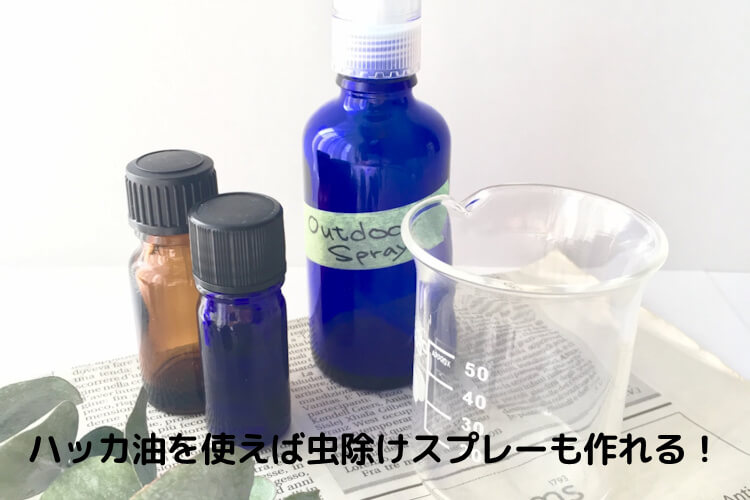 手作りの化粧水や虫除け